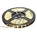 Produktbild XKTTSUEERCRR 5M 5630 Super Schmal LED Strip 300 LEDs 4mm Breite Schwarz-PCB IP65 Wasserdicht Streifen LED Leiste (Warmweiß)