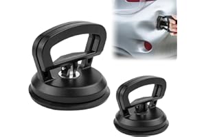 Ventosa para Coche Abolladuras, TGKYK 2 piezas Saca Bollos de Chapa Coche, Multifuncional Sacabollos Ventosa para Reparar Abolladuras de Automóviles, Vidrio Móvil, Azulejos (1 Grande y 1 Pequeño)