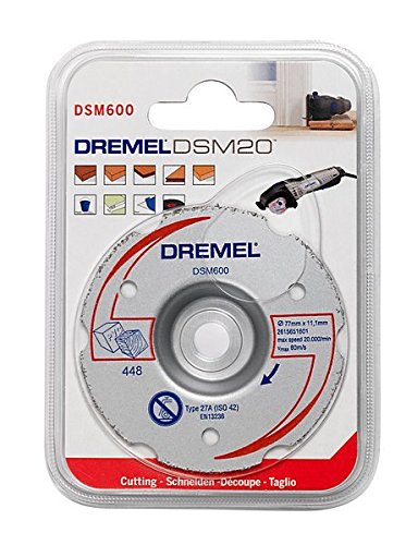 Dremel Mehrzweck-Gerad-Karbid-Trennscheibe DSM600, 77 mm - 4