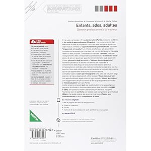 Enfants, ados, adultes. Devenir professionels du secteur. Con espansione online. Per