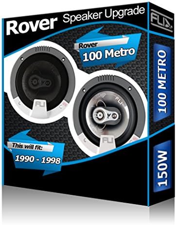 Rover 100 Metro Rear Hatch speakers Fli 4" 10cm car speaker kit 150W