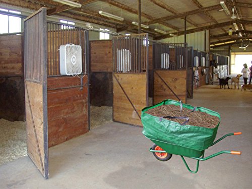 Kerbl 29388 Gartentasche 270 L für Schubkarren „BarrowBag“ - 4