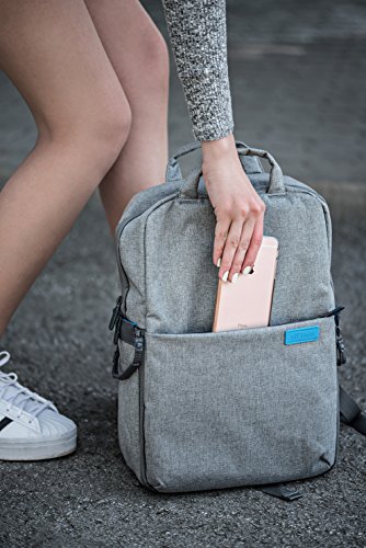 Elecom DGB-S023GY Rucksack Kamera Tasche Tragetasche Fächer grau - 3