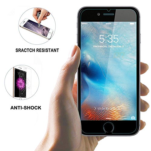 (2 Pack) iPhone 6s/6 Screen Protector with 0.3mm Thickness Ultra Thin Anti-scratch, L3 Tech Premium Tempered Glass Screen Protector (4.7 inch) for Apple iPhone 6s/6[Lifetime Warranty]