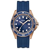 Guess Uhr Analog mit Silikon Armband W1109G3