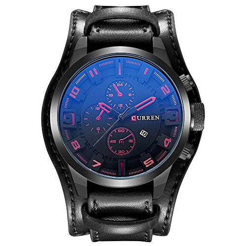 Zeiger Mens Watches Alarm Multi Time Zone Military Digital Men Watches