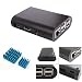 Produktbild Rydges Pro Case für Raspberry Pi 3 (03/2016) + 2 Kühlkörper Blue Edition für CPU und RAM (PRO Case)