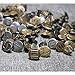 Produktbild DAHI Jeansknöpfe 120 Sets Metallknöpfe - Druckknöpfe Leder Snaps Knöpfe Bronze/Silber 12 Muster