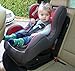 Baby Car Seat Protector Mat - Covers Under Child Seat - Leather Saver For Baby Seat - 100% Money Back Guarantee - Includes *FREE* Baby Car Sunshade