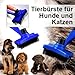 Produktbild Tierbürste - Tierhaarbürste - Hund und Katze blau