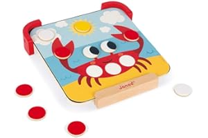 Janod - I Learn Colours - Magnetic Educational Toy - For children fom the Age of 2, J05321