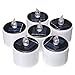 Produktbild elecfan Solar Kerzenlicht, 6Pack Flicker Solar Power LED Kerze Licht Elektronische Solar LED Lampe Nachtlicht Powered-Kunststoff Solar Energy Candle Light für Home Romantic Dekoration