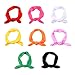 niceEshop(TM)8Pcs Baby Girl Elastic Turban Headbands Head Wrap Rabbit Ear Hair Band