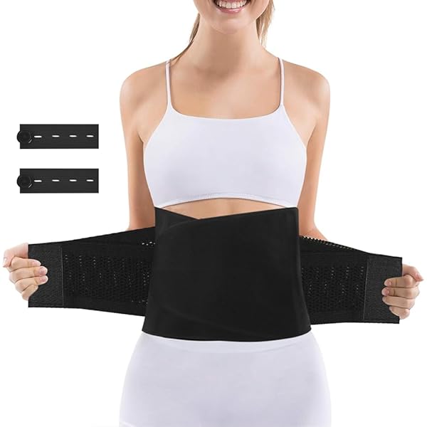 Xynovate Buikweg-gordel, korset voor dames, tailletrainer, fitnessriem verstelbaar, tegelijkertijd als buikgordel en tailletrainer te gebruiken