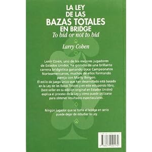 La Ley de las Bazas Totales En Bridge