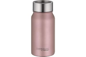‎THERMOCAFÉ BY THERMOS THERMOcafé by THERMOS TC DRINKING MUG rose gold mat 0,35l, Thermobecher Edelstahl, Isolierbecher, Kaffeebecher to Go Thermo, auslaufsicher, 8h heiß & 16h kalt, spülmaschinenfest, BPA-frei