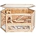 Produktbild TecTake XXL Holz Hamsterkäfig Kleintierkäfig Mäusekäfig mit Zubehör