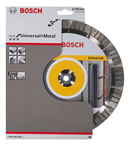 Bosch Pro Diamanttrennscheibe Best for Universal and Metal zum Schneiden von Metall (Ø 230 mm) - 2