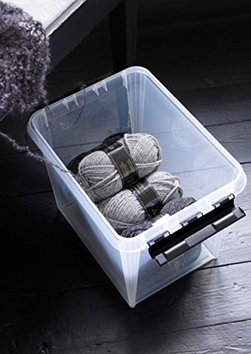 ORTHEX Smart Store Classic 11 / 7 Stück Aufbewahrungsboxen mit Clip-Verschluss im SET, inkl. Beschriftungsetiketten - 4