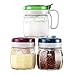 Produktbild WCP Seasoning Bottle Glass Seasoning Jar Set Kitchen Household Condiment Bottles Containing Oil Can Leak Salt Vinegar Bottle (3 Pack)