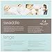 aden + anais Classic Swaddle for the Birds (Pack of 4)