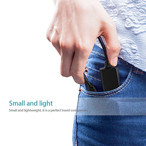 dodocool USB C Adapter auf Gigabit Ethernet (RJ45) Thunderbolt 3 USB 3.1 5 Gbps 10/100/1000 Adapter für Mac OS X /Windows/Linux/Chrome OS(Macbook 12 Zoll) - 6