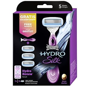 Wilkinson Sword Hydro Silk razor with Serum for Women, Pack of 3 - Image 2