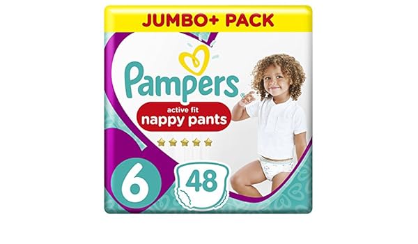 pampers active fit nappy pants