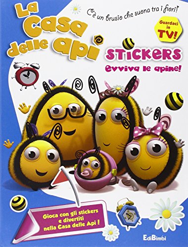 Evviva le apine! La casa delle api. Stickers libro