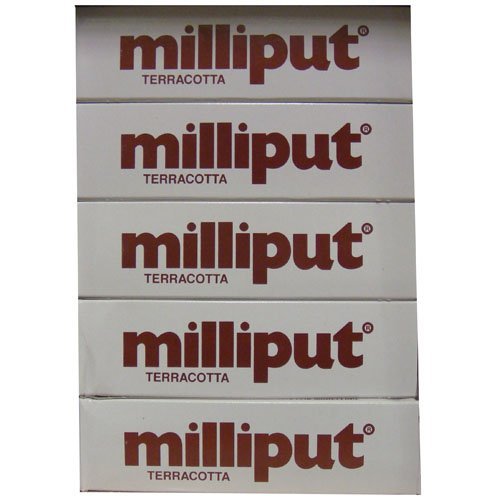 Milliput Epoxy Putty - Terracotta 113.4g Kit - 10pk by Milliput ( MB Fibreglass )