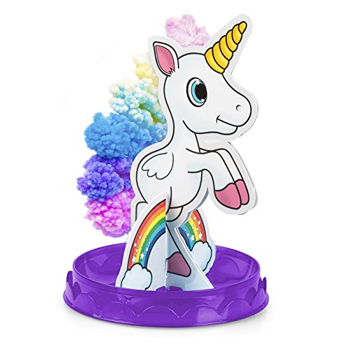 Lizzy MAGIC GROWING UNICORN Kids Crystal Kit Paper Decoration Tree Science Toy Gift