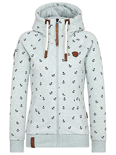 Preisvergleich Produktbild Naketano Damen Kapuzenjacke Scheideanstalt Mothership Zip Hoodie