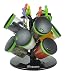 Floraware 9-Jar Cute Revolving Spice Masala Box Rack with Fruit Fork, Green RS.489.00