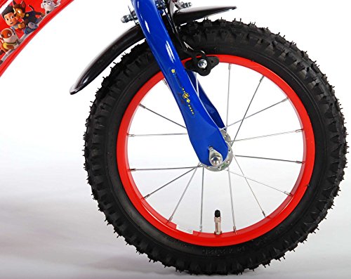 Paw Patrol Fahrrad 14 Zoll Kinderfahrrad Kinder Rad Jungen Mädchen Rot 61450 - 4