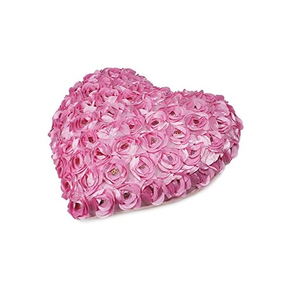 sunyou Cojín de corazón, suave en forma de corazón, regalo para amigos/niños decoración del hogar (color de 6) - Imagen 3