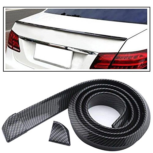 PR Carbon Finish Trimmable Car Spoiler Car Lip Spoiler-For Mahindra Logan RS.1399 (72.00% Off) - Amazon