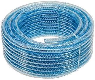 Rubber Reinforced Fuel Hose / PVC Braided Pipe for Petrol, Diesel, Water, etc. ⌀ 14mm (5m)