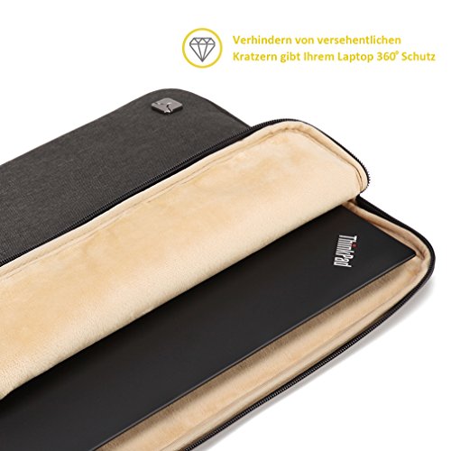 CAISON 14 Zoll Laptoph  lle Notebook H  lle Tasche f  r 14  Lenovo ideaPad 720 520 320   HP 14 Pavilion 14 Stream 14   Dell Vostro 14   ASUS X405 S410