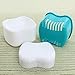 Produktbild 1PC Zahnprothesenbad Box Dental Container Zahnprothesen Kieferorthopädische Zahn Mund-Behälter hygienisch für Während der Fahrt Einweichen Zahnersatz Nippel Schmuck kleine Aufbewahrungs box Lagerung