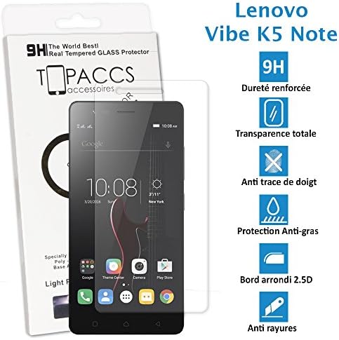 Lenovo Vibe K5 Note – Real Tempered Glass, Ultra Durable Screen Protector