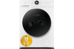 Midea MF200D86WB-14EAS Waschtrokner, 8/6kg Waschen/Trocknen, Inverter Mortor, Auffrischen, 60 Min. Waschen & Trocknen, Steam 