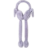 Tainrunse Paraorecchie da salto peluche resistente al freddo design coniglio inverno caldo orecchio caldo regali di compleann