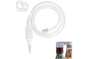 Ruayia Brew Siphonröhre Silikon, SiphonröHre, Weinheber Abfüllschlauch, Brewing Siphon Hose, Weinheber Abfüllschlauch 2 M für Hausbrauen, Weingut Brauen, Wein Bier Herstellung