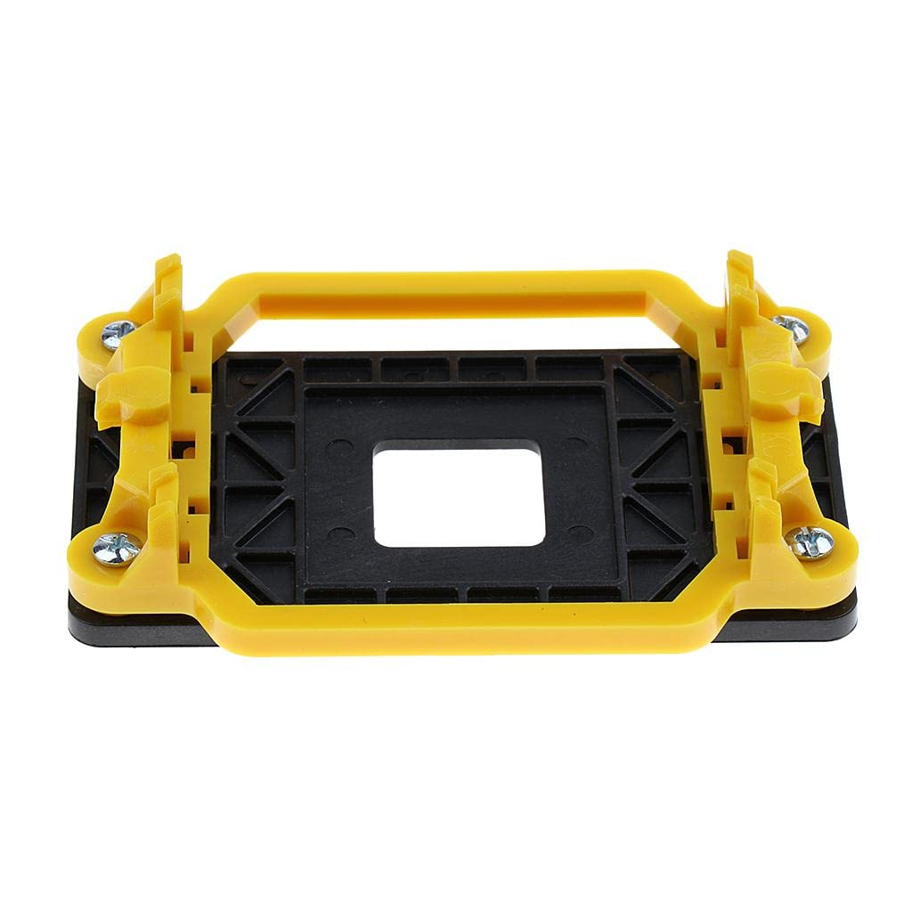CALANDISâ„¢ Yellow CPU Cooling Fan Bracket for AM2 AM3 with Back Plate&Four Screws | CPU Fans & Heat Sinks | Fans, Heat Sinks & Cooling | Computer Components & Parts