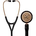 MDLS Cardiology IV Rose Gold Stethoscope For Doctors and Students | Health & Medical Equipment | Stethoscope for Doctors, Nurses, and Medical Professionals & Cardiology (Black)