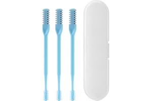 ERWOULLT 2023 3PCS Manual Nose Hair Trimmer for Women/Men, Manual 360 Degree Rotate Nostril Cleaning Scissors for Facial Care,Double Nose Hair Knife