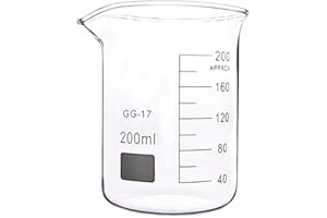 DONLAB BKB-0800 Borosilicate Glass 800ml Glass Measuring Low Form Beaker Glass Graduated Beaker