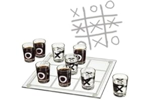 OUT OF THE BLUE Jeu à Boire : Morpions avec 9 verres