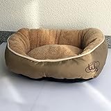 Wallace & Jones | Kuscheliges Hunde- und Katzenbett WOLLIP von Wallace and Jones - BEIGE