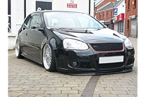 GOINGFAST Spoiler Labbro Paraurti Anteriore Nero Per VW Golf 5 GTI R32 GT Jetta 03-10